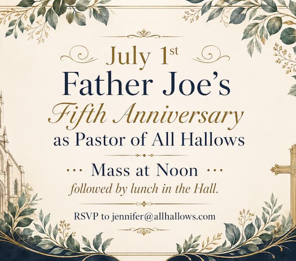 Father Joe’s Fifth Anniversary
